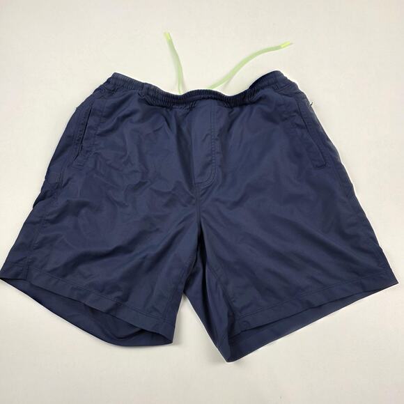 Birddogs Shorts Mens XL Navy Blue Classic Lined Drawstring Swim Trunks Athletic - Picture 1 of 11